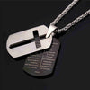 Bible Lords Prayer Pendant Necklace