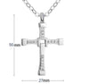 CZ Diamond Religious Necklace